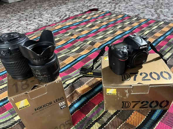 السلام عليكم كامرة نيكون ٧٢٠٠ نضيف استخدام بيت
ملحقات :-
عدسة o٠mm عدسة ١٨-١٠٥
عدة تنضيف وكفر جلاتين
جنطة حجم متوسط
مايك خارجي
فلتر حماية عدسة UV
كريبات عدد ٢ واحد يشتغل بطاريات ساعة
بطاريات ٢
رامات ٢
فيش نقل بيانات والثانيه ربط ع التلفزيون
شاحنة
الكامرة كارتوناتها والقرص والكتلوك كله موجودة جديدة مشتريها على ايدي نضيفة وغراضها كلها البلادية سبب البيع ما متفرغ الها
سعرها ٧٥٠
اتصل او وتساب ***********
