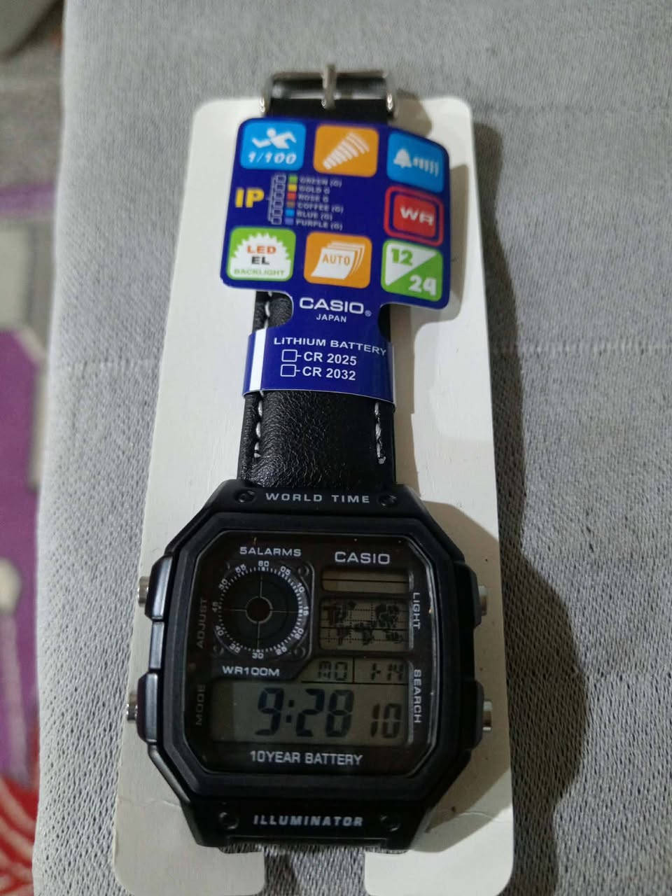 ساعه كاسيو خريطه ياباني جديد، سير جلد وسير عسكري،
سعر الساعه الوحده ب 15،
مكاني بكربلاء، 
توصيل موجود،


**إذا كنت صاحب هذا الإعلان وتريد حذفه لأي سبب، رجاءا أرسل رسالة إلى الدعم الفني**
