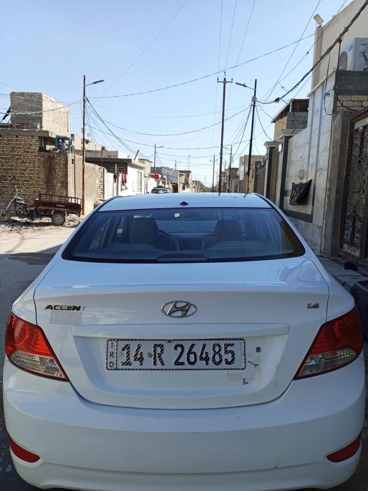 السلام عليكم
للبيع اكسنت موديل2014

رقم بصره دولي باسمي تحويل ثاني يوم

فول مواصفات تحكمات ستيرن اشاير بالمري 

ويل كروم فتحه شاشه سنتر لوك    

بيه قطعتين صبغ بدون دواخل فقط وبيه باردات 

حداديه 80% مكينه كير كفاله محرك 1600دوش

سونار بيه موجود المكان النجف الاشرف 

السعر 90وبيه مجال شراي يتصل على رقم مكلف بنشر 

‭0776 368 6022‬
