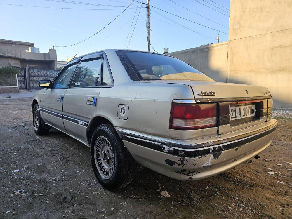 للبيع مازدا 626، محرك 8 و بخ، گیر عادي،محرك بدون نقص ولاتبخير بحاله جيدة. موديل 1991، رقم السليمانية دولي، سنوية جديدة لغاية 2027/6، فحص هزه لغاية 2026/2، باسمي مع كوبون بنزين. البدن غير مصبوغ،  الجاملغ الخلفي جهة السائق فيه ضربة.تخم صدر جديد.عنوان كركوك بنجاعلي.

0770 157 7573 كركوك, العراق
