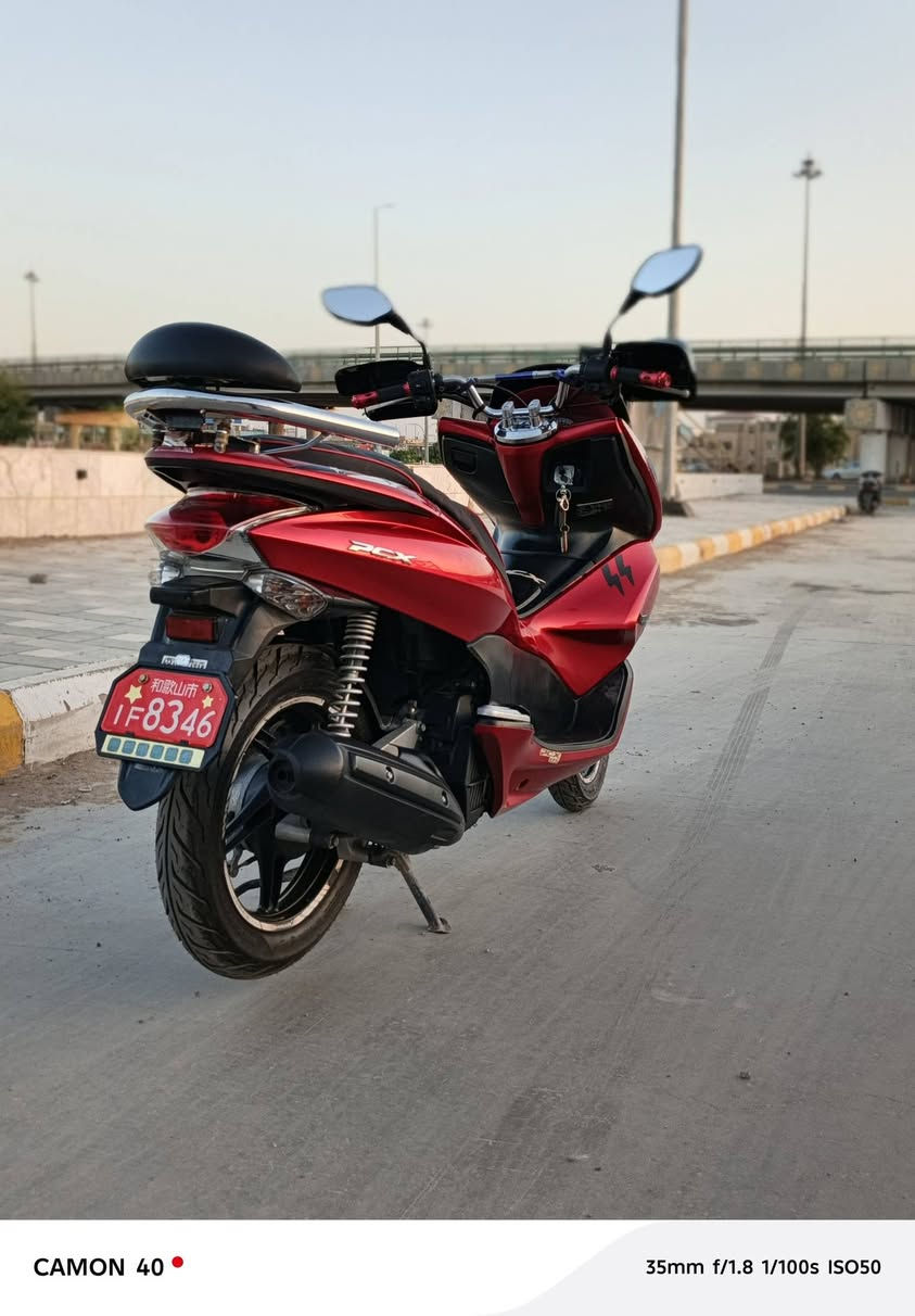 سلام عليكم دراجة pcx للبيع كفاله من الشخط ما ماشيه هواي بعده بجيس الشراي يدخل خاص أو يتصل ***********
