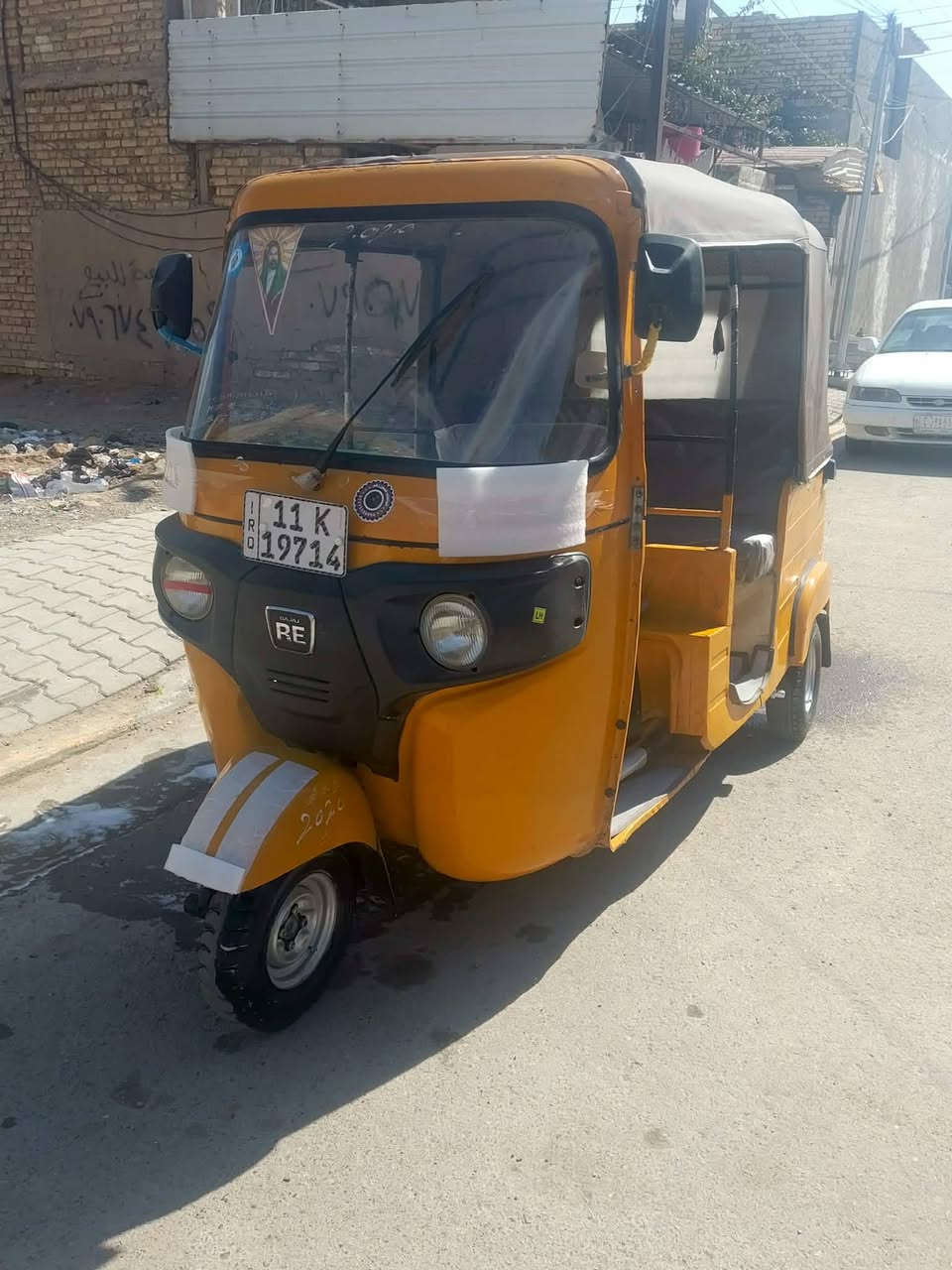 السلام عليكم تكاتك للبيع الصفره 2019 شهر 12 سنوية ورقم نكليزي تحويل ثاني يوم تخم تاير جاهزه الحمره 2018 شهر 10 سنويه ورقم تحويل جاهزه عنوان بغداد الحسينيه الراشديه ***********
