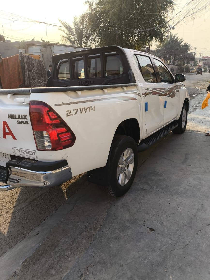 سلام عليكم هايلوكس للبيع موديل 16 سيارة حلوه وجاهزه مال جنايي سياره بيه بارد شويه بل  جاملق لخلفي سياره عل وضع شركه رقم سياره بغداد العنوان بغداد الاتصال واستفسار بل رقم ***********
