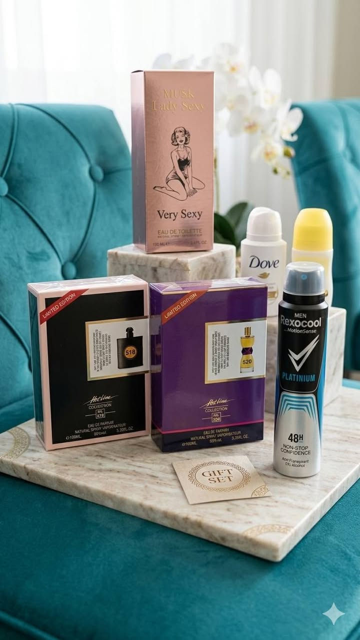 اختاري عطركِ الذي يشبهكِ…
ودعي رائحتكِ تتحدث عنكِ قبل كلماتكِ.

إذا كنت تبحث عن عطر يعبّر عن شخصيتك ويترك أثراً لا يُنسى…

فنحن نوفر لكِ أجمل وأفخم العطور الأصلية.

🌸 عطور نسائية ناعمة وجذابة

🖤 عطور رجالية فخمة وثابتة

✨ روائح تدوم طويلاً وبأسعار مميزة


**إذا كنت صاحب هذا الإعلان وتريد حذفه لأي سبب، رجاءا أرسل رسالة إلى الدعم الفني**