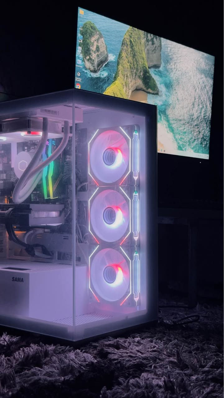 تجميعة Gaming جاهزة للبيع بحالة ممتازة جداً

المواصفات:

* كرت شاشة RX 6600
* معالج Ryzen 5 5500
* ذاكرة 16GB
* تخزين 1TB
* تبريد مائي Cooler Master

التجميعة نظيفة جداً واستعمال خفيف، تم فحصها بالكامل وجاهزة للاستخدام بدون أي مشاكل. أداء قوي على الألعاب الحديثة بإعدادات عالية واستقرار ممتاز.

السعر:950.000
 وبيها مجال بسيط للشراي
واتساب *********** بغداد, العراق
