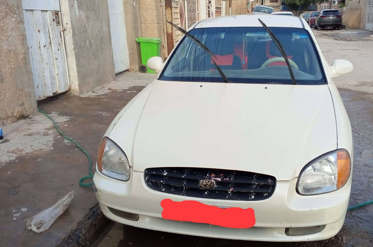 سلام عليكم سوناتا للبيع موديل 2000مكينة 2000كهربائيات شغالة تبريد ثلج خير من الله السعر55$رقم بغداد انكليزي دولي مكان السيارة بغداد  الاستفسار  ***********
