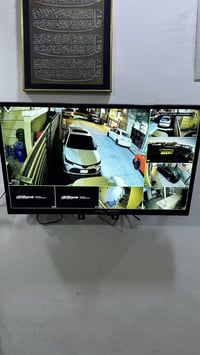 تنصيب كامرات ip نوع دهوا بدقه 2mp  تسليك عن طريق التري كيبل وتوزيع الص...