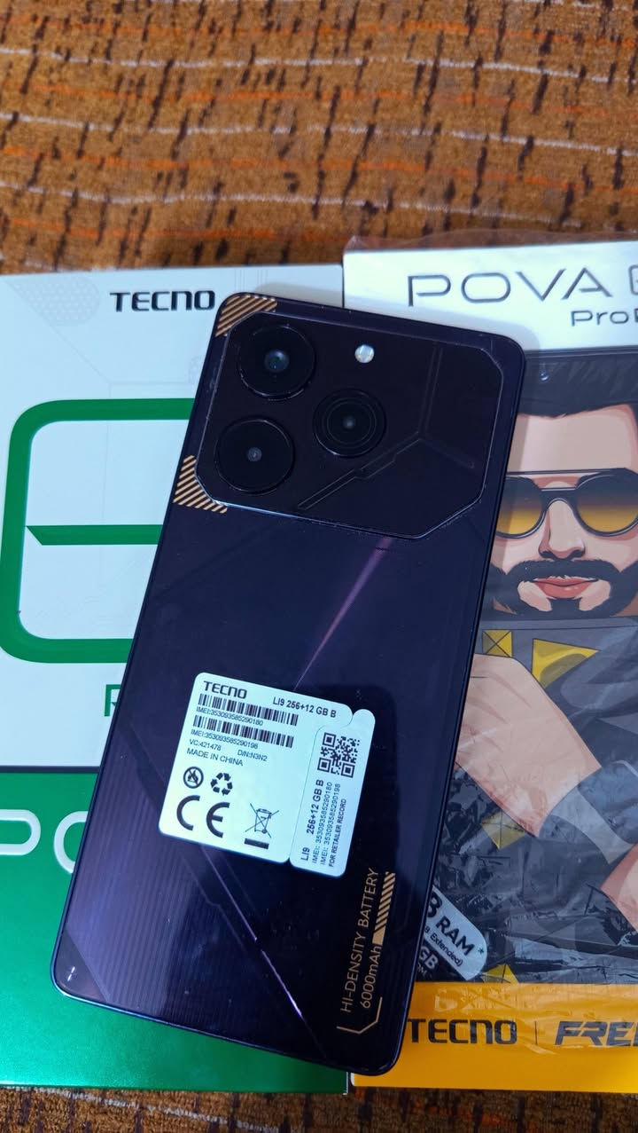 تكنو بوفا 6 برو 5g
ذ256 رام 24 
جهاز العاب قوي و مرتب 

تصوير فول 108MP 

120 فريم شاشه انوليد Display 

ببجي 60 فريم ثابت بقيه العاب 90 او 120 فريم 

بطاريه 6000 انسه الصرف ابد يطول عندك يومين استخدام

للمراوس بجهاز قوي او ايفون 12 برو ماكس مبدل بطاريه انطي فرق 80 الف 🔥

م/ رمادي الخمسه كيلو 💤


**إذا كنت صاحب هذا الإعلان وتريد حذفه لأي سبب، رجاءا أرسل رسالة إلى الدعم الفني**