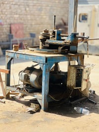 عندي معواجه كهربائيه فول اوتو ماتيك.  ومنشار صينيه تقطيع ثري فيز  للبي...