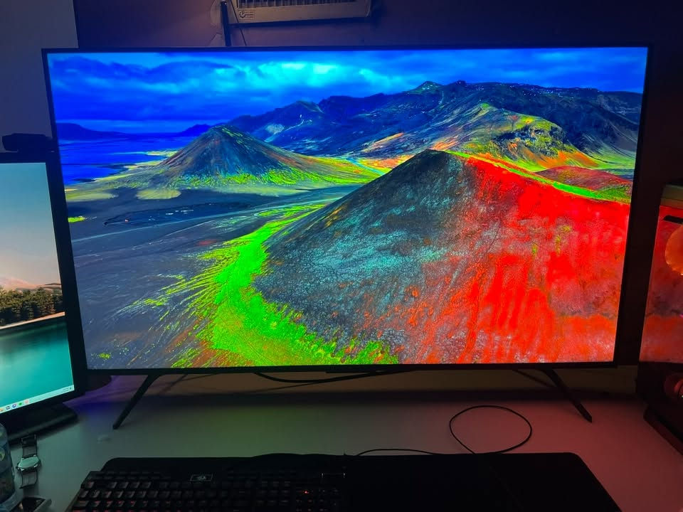 TCL - C6K
144Hz - 4K - QD mini LED

حجم 55
سعرها 850 الف
توصيل موجود
الشاشة جديدة


**إذا كنت صاحب هذا الإعلان وتريد حذفه لأي سبب، رجاءا أرسل رسالة إلى الدعم الفني**