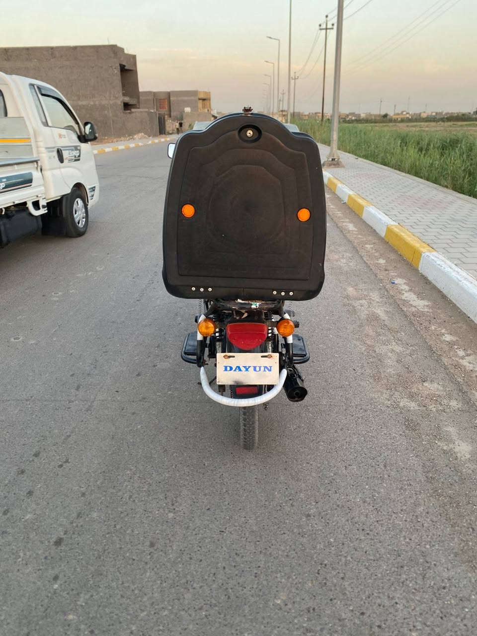 اسلام عليكم مكلف بنشر
دايوان 21 جبلي
جاهزه كل نقص ما بيها عده عدادات الرون ول سرعه
تايرات جديده
شاصي نضيف
مكينه مفتوحه
شوكت متجيها نكره سلف 
دراجه خير من الله ما ناقصها شي صارلها شهرين بل دلفري
دراجه معروضه ب مليون و 50 وبيها مجال
صويره ناحيه سيد شهداء
اوراق سكنر


**إذا كنت صاحب هذا الإعلان وتريد حذفه لأي سبب، رجاءا أرسل رسالة إلى الدعم الفني**