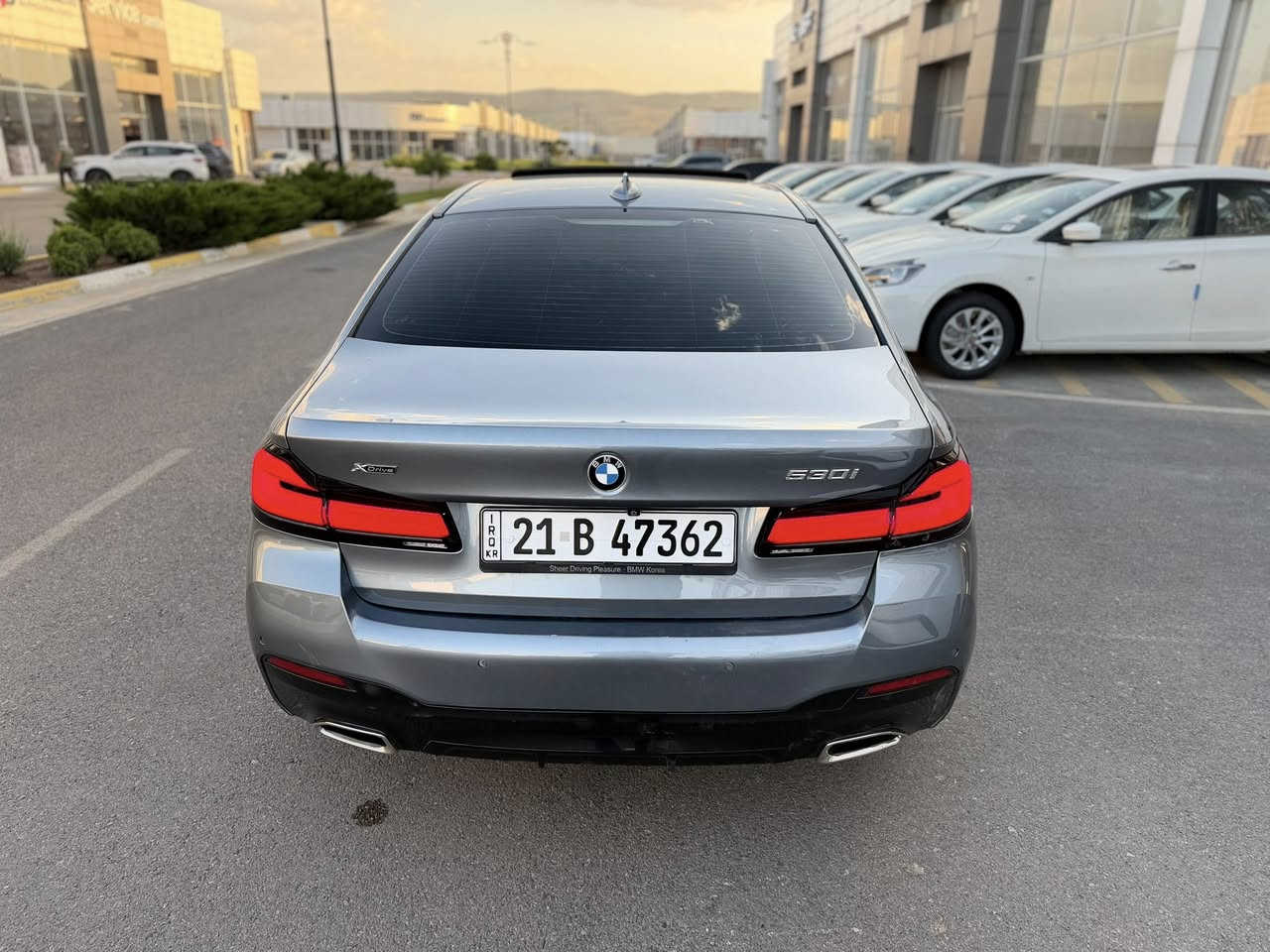 2018 Bmw 530i.   محدث2023 
Km:98000
*********** لتواصل
العنوان: السليمانية كوردستان موتورز شركة برزاي دابان
