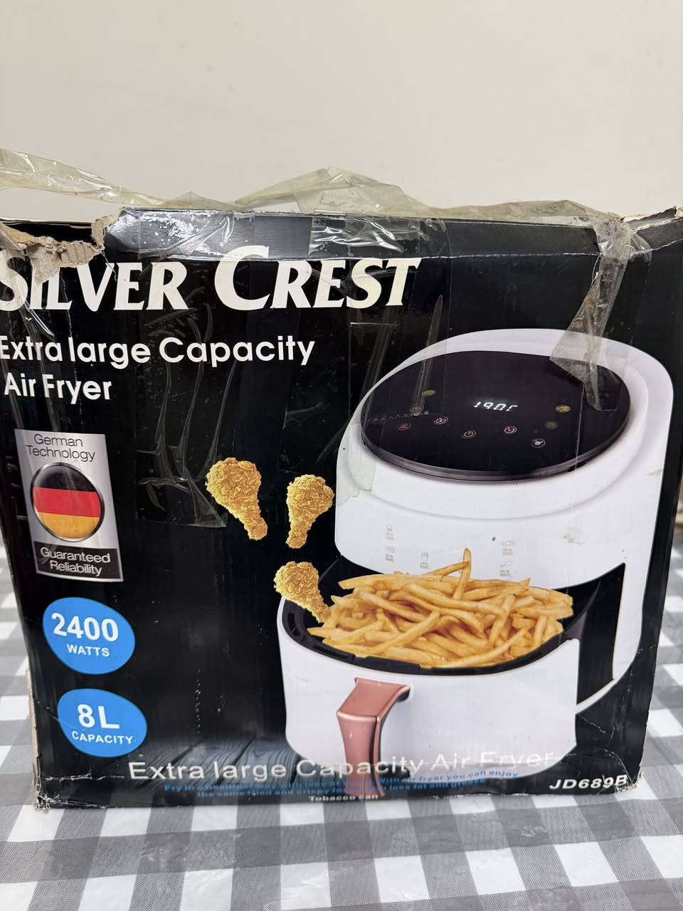 قلاية زيتيه وقلاية هوائيه استخدام ع مره وحده نضيفات ثنينهم


**إذا كنت صاحب هذا الإعلان وتريد حذفه لأي سبب، رجاءا أرسل رسالة إلى الدعم الفني**