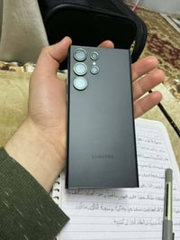 S23 الترا خط واحد +esim ذاكرة 256  #السعر 675 الف بيع او مراوس جهاز نف...