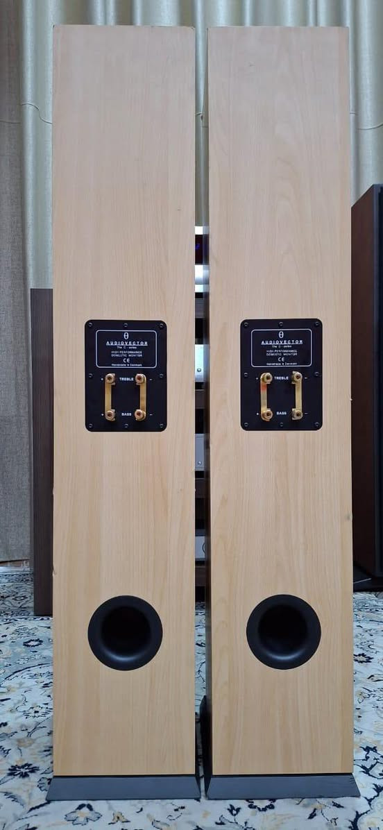 Audio vector c-series speakers
زوج سماعات حلوة 
و نقية 
جودة صناعه عاليه
دقت صوتهم احترافية
Made in denmark
***********
