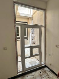 شبابيك بي في سي • مقطع تركي ٢.٥ملم • تركيب توصيل كربلاء