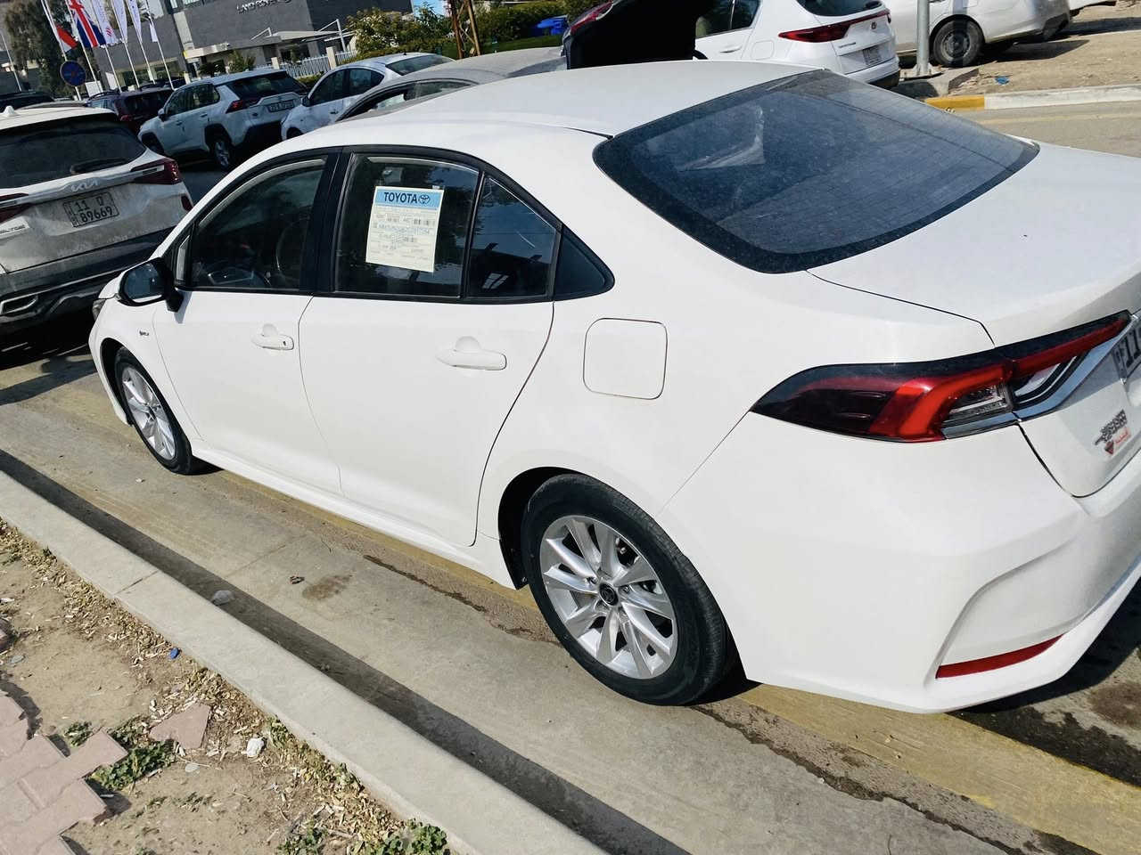 السلام عليكم
كورلا هايبرد 
موديل 2024
ماشية 38الف
السعر 150 بيها مجال حك الجيه 
موصفات هايبرد معروفه 
الشكل الخليجي 
سنويه بسمي 
رقم ***********
