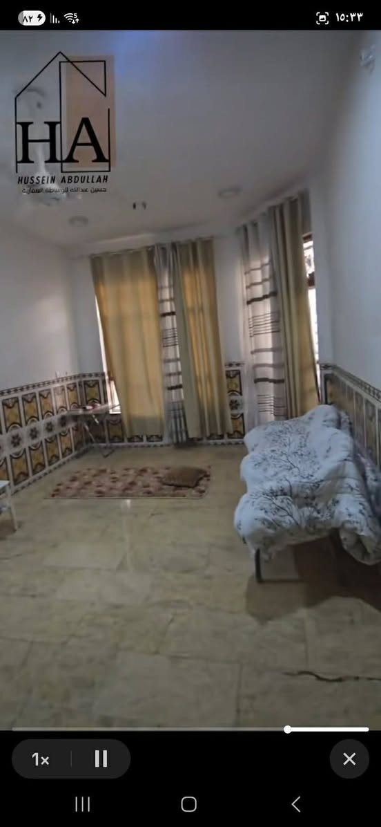 سلام عليكم
دار للبيع في منطقة حي التراث قرب شارع الشبكة
المساحه 100م طابو صرف بناء حديث 
نظام مدخلين استقبال حولي 3  غرف نوم 2 حمام
وكافة الخدمات 
الاستفسار والاتصال أو مراسلتنا ع واتساب
***********
