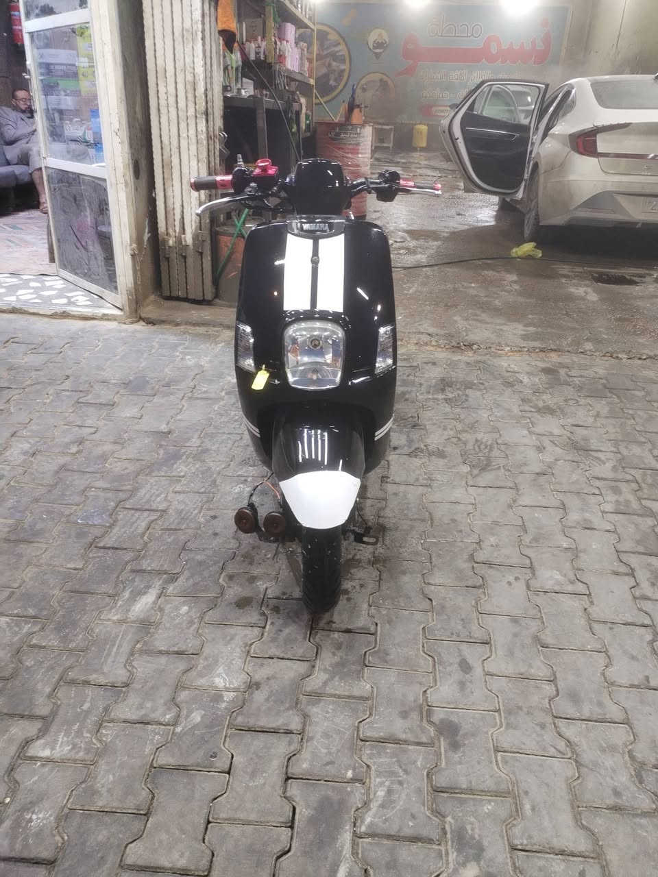 السلام عليكم شباب الدراجه للبيع ماكس بوليسي نوزل موديل 9 مكفوله من كلشي ***********
