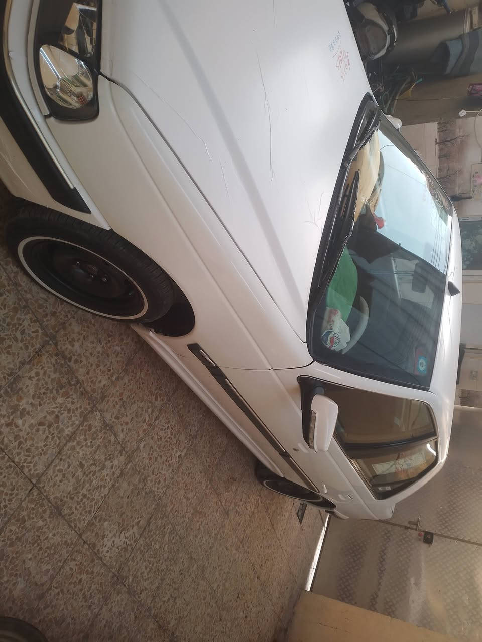 سلام عليكم بيجو بارص مديل 23 مكفوله كفاله عامه ماشية 53 مكان بغداد مدينه الصدر الرشاد سعره 85بيه مجال قليل ***********
