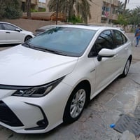 كورلا هايبرد شكل الخليجي 2023 سياره مكفوله من صبغ والبارد عدا رصعه صغي...