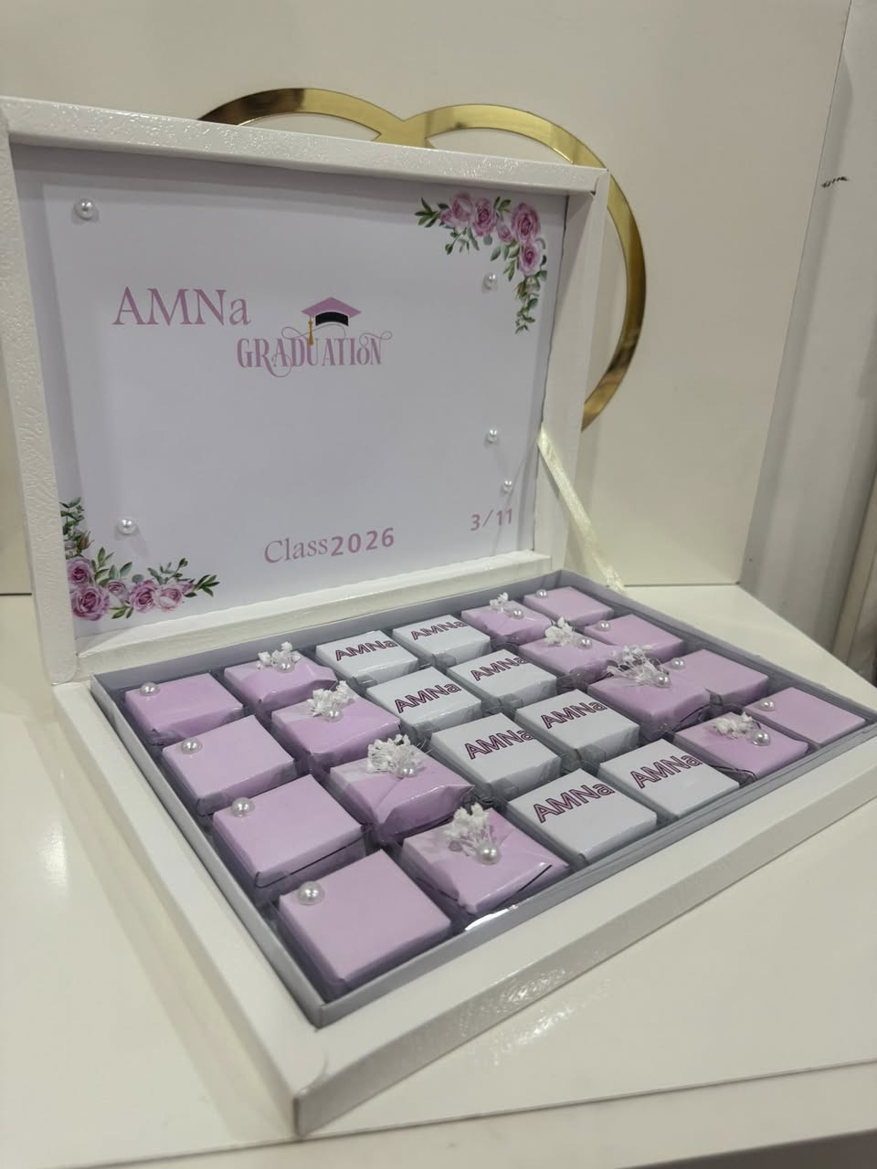 بوكس شوكولاته  

لدكتورتنه الجميله 

الحجز مسبقا 

يوجد توصيل لجميع المحافظات


**إذا كنت صاحب هذا الإعلان وتريد حذفه لأي سبب، رجاءا أرسل رسالة إلى الدعم الفني**