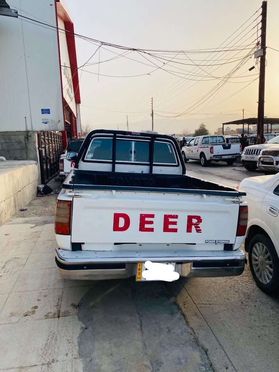 پیکاب دێر سپی  مۆدێل ٢٠١٣ سبوخولێدراوی هیچ نیە  تەنها یەک بست ساردی هەیە لای درگای سایەق مەکینەی نەکراوەتەوە ١٤٠ هەزار حەقیقی ڕۆشتوە کوشن مەرزیە و ٣ پانکە سڵایت جام کارەبا  ئاوێنە کارەبای موهەنەت ڕەقەم سلێمانیە و سەنەوی تا ٢٠٢٩ مانگی ٤ تازەیە کامل گیانی بەشەرت تا بڵێی جوانو بێمەسرەفە 
نرخ ٨٥ گەڵا 
ژ.م( ٤٧ ٤٧ ٨٠٧ ٠٧٧٢ )


**إذا كنت صاحب هذا الإعلان وتريد حذفه لأي سبب، رجاءا أرسل رسالة إلى الدعم الفني**