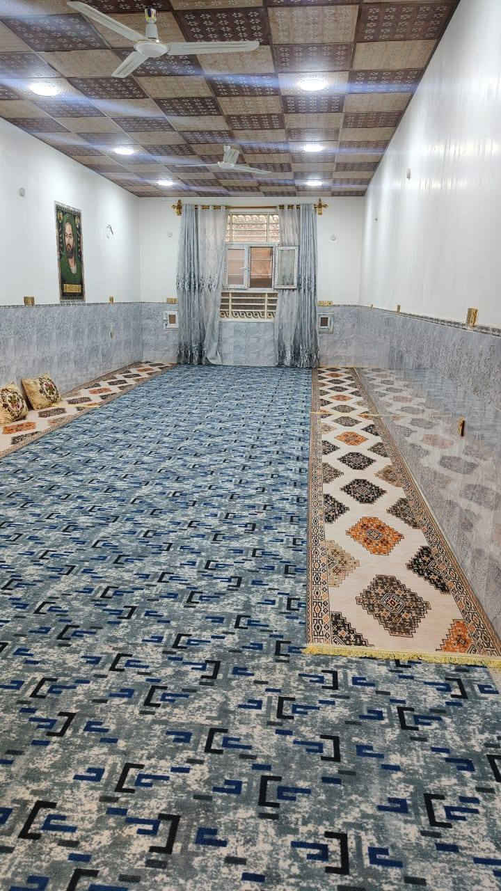 حسينية للبيع زراعي مساحة ١٣٠م الاساس والسقف صب كونكريت بناء طابوق كاشي سيراميك صحيات مغاسل سند ٢٥ مرقم بلدية السهلة شارع الزوار٧٠ مليون مع مجال قليل الاستفسار ***********
