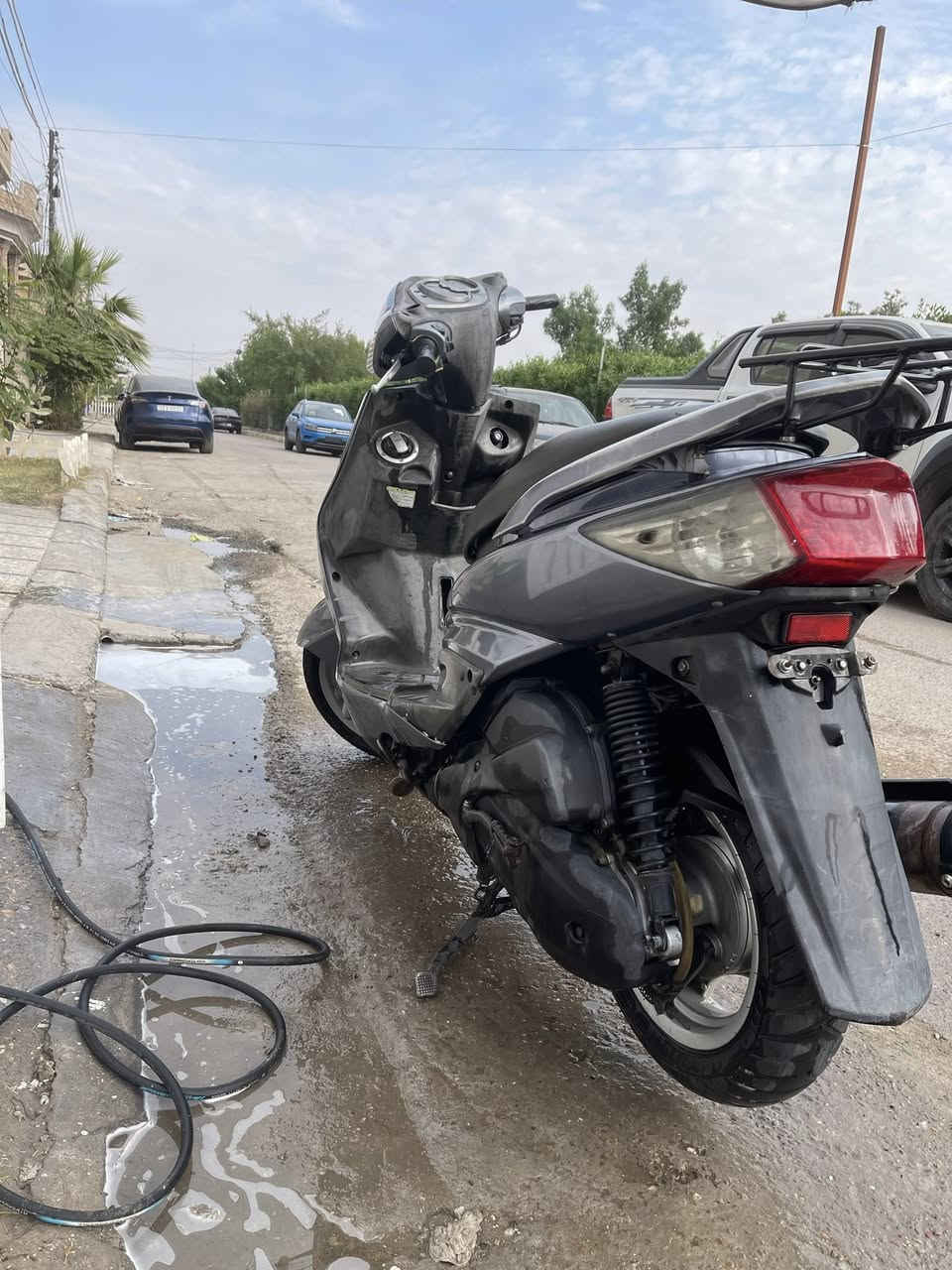 السلام عليكم سكنس فحل ياباني وكاله مامفتوحه استاند حساس قبق بانزين نفخ ماعده الصدر الامامي بي صوت بل طسه فقط دراجه كفاله عامه السعر 1100وبي مجال 
لاستفسار الاتصال علئ الرقم 

‭0771 456 0910‬
