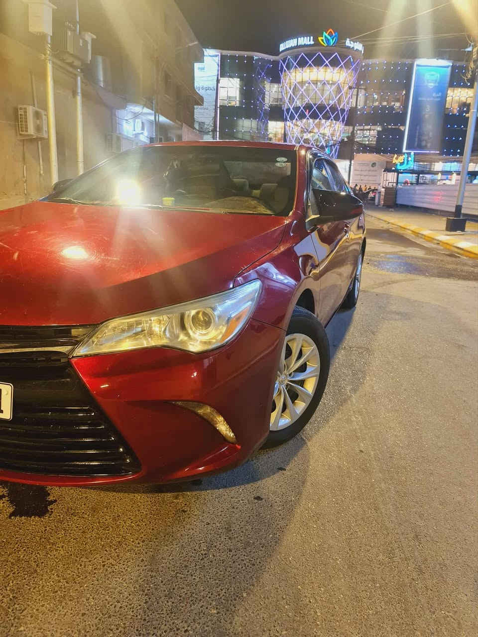 كامري موديل2017
وارد امريكي  سياره جديده  
بيها  قطعه صبغ جاملي امامي 
ماشيه 220
تخم تايرات جديد 
  
العنوان الأنبار 
الاستفسار 
***********
