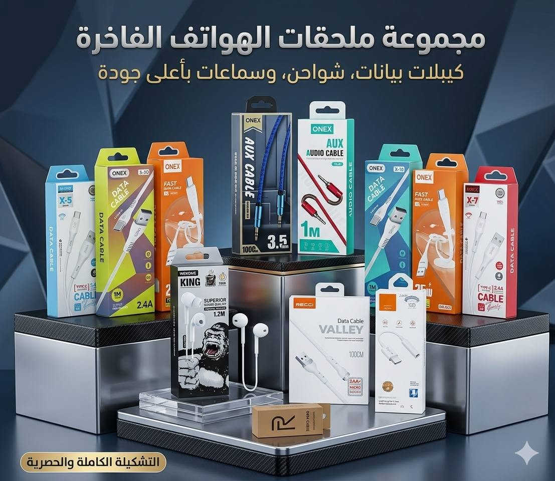 السلام عليكم.. تصفية محلات ملحقات هواتف بأرخص الأسعار! 🔥👇
يا الله، تصفية كبرى وبأسعار قفل للي يريد يلحك! متوفرة كمية محدودة من أرقى ملحقات الأجهزة (شواحن، كابلات، لاصقات حماية، وكفرات) بجودة عالية وأسعار ما تلگاها بالسوق:
📱 أكثر من 50 كفر (غطاء حماية): أشكال وكشخة وموديلات قوية لجميع الأجهزة (آيفون، كالكسي، هونر وغيرها).
⚡ شواحن وكابلات أصلية (ONEX): شحن سريع 25W، كابلات بيانات، شواحن سيارة، وسماعات درجة أولى فئة ممتازة.
🛡️ لاصقات حماية شاشة ذكية (UV & HD): ضد الكسر والبصمات لسلسلة الآيفون (12, 13, 14 برو ماكس)، والكالكسي (S22 Ultra, نوت 10، وسلسلة A)، والإنفليكس.
💵 الأسعار تصفية وبلاش!
📍 المكان: الكوت /حي الجهاد.
📞 الهاتف: ***********.
التواصل خاص ((البيع شلعة وحده))
👇 الكمية محدودة والأشكال هواي وما تكفي الصور
