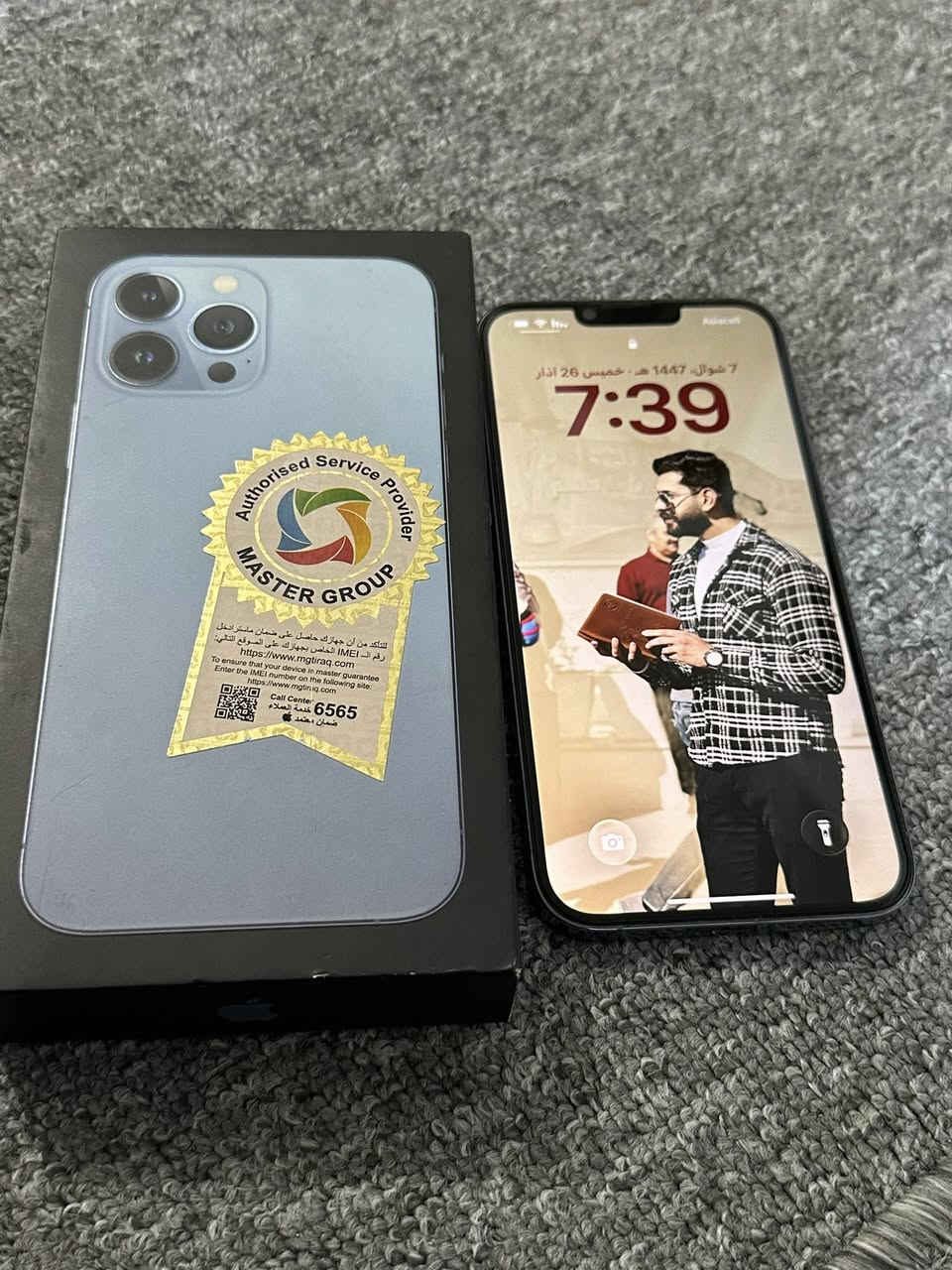 13 برو ماكس بحري ماستر 
بطاريه84 
ب775


**إذا كنت صاحب هذا الإعلان وتريد حذفه لأي سبب، رجاءا أرسل رسالة إلى الدعم الفني**