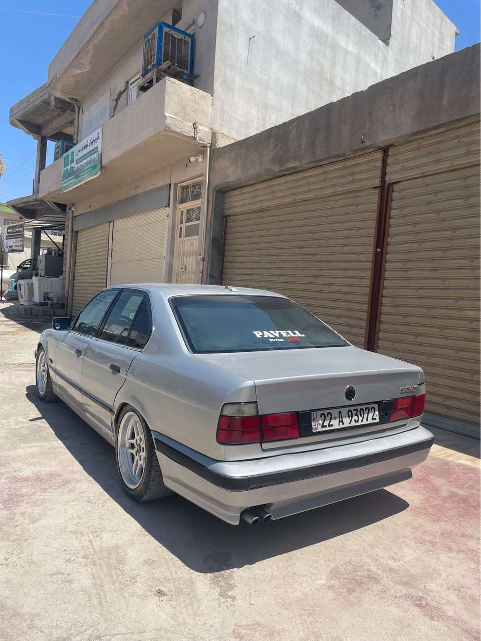 BMW 525iA 1993 slvar 🩶❤️‍🔥
بیئێم 525iA 1993 فول فول بەس سلایت نیە مۆدیل  ١٩٩٣ تاقانەی جوانی تەبرید لەسەر سویچ ڕەقەم هەولێر تحویل وکالە خەرامە بەشەرت دەعم قرچیکی هەیە شایەنی باس نیە تاقانی جوانی گێر مەکینە ئەکسل بەشرت تەقەو ١٠٠ دۆلار ببڕە پێویس بە وەسف ناکا ماڵکە خۆی دیارە مشتەری تەلفونکە یان نامە بنێرە 

*********** واتسئەپ فایبەر السليمانية, العراق

