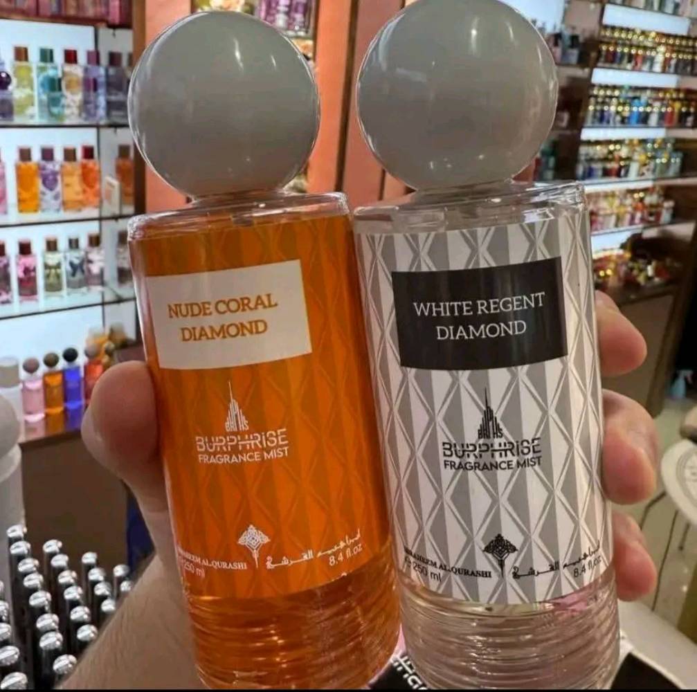 مجموعة عطور "الماسة" الفريدة متوفرة الآن بأسعار مذهلة! كل عطر يتميز برائحة فريدة تلبي جميع الأذواق. العطور المتوفرة تشمل:

- Emerald Soul Diamond
- Purple Heart Diamond
- Nude Coral Diamond
- White Regent Diamond
- Black Carbon Diamond

اتصل الآن لطلبك.