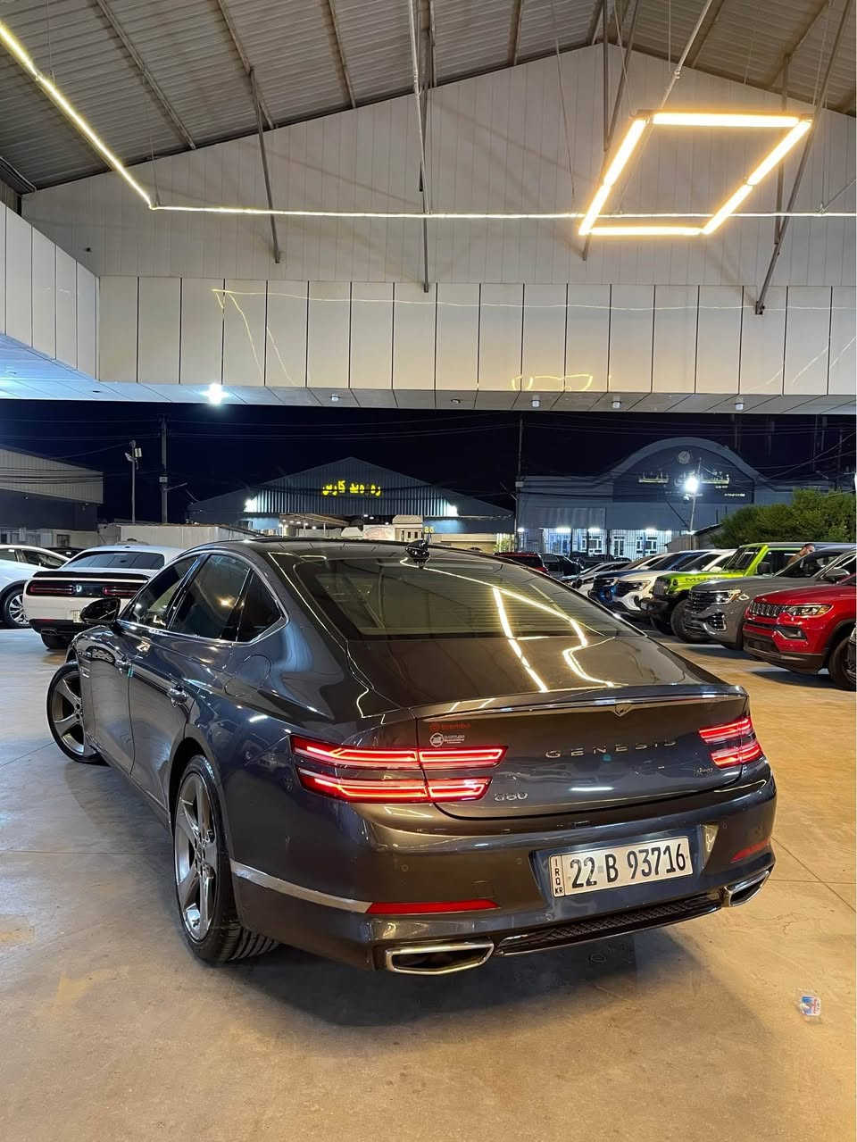 Genesis G80 خليجي 
موديل :2021
V6 3.5 twein turbo 
ماشي : 77km
فول فول مواسفات 1/1
بدون سبوغ بدون تعديل كفالة عامة حتا دعامي بشرط 
موبايل : ***********
واتساب : *********** مخمور, أربيل

