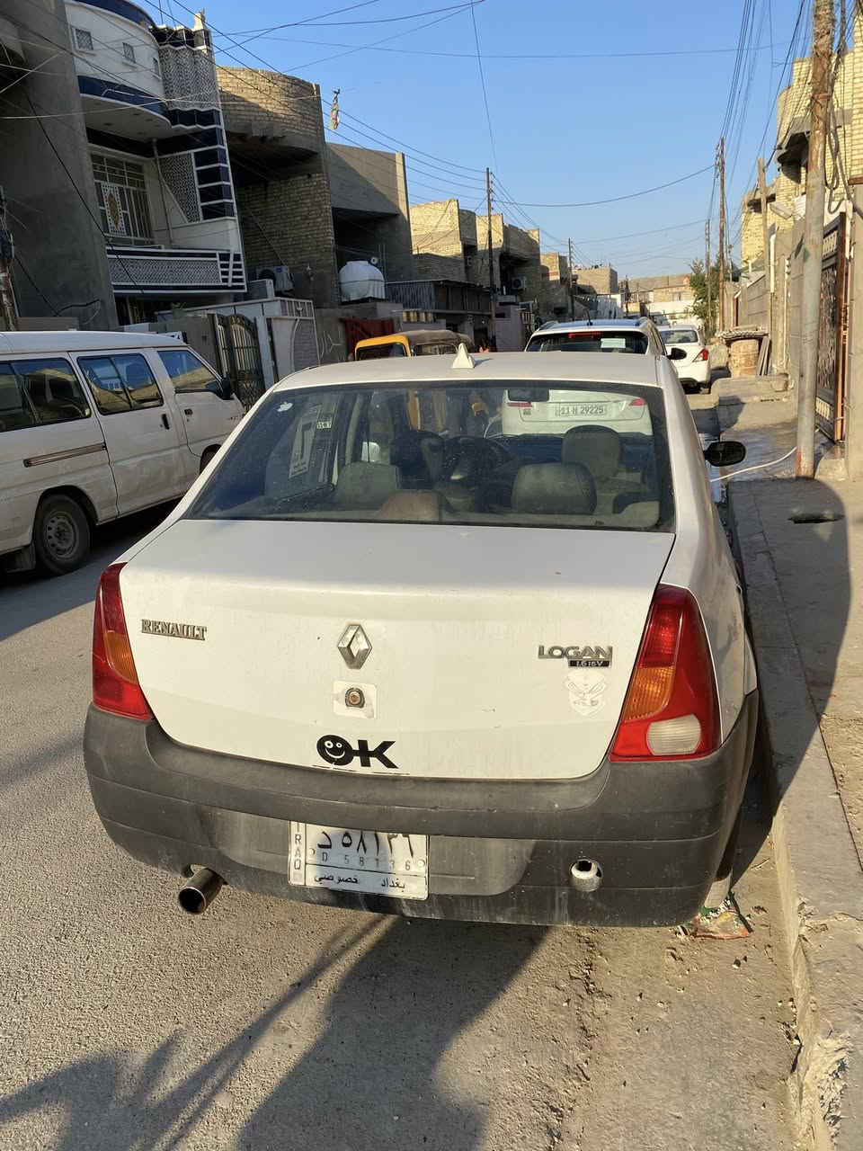 السلام عليكم رينو لوكان2009 نظيفة السعر 45وبيها مجال ستفسار اكثر اتصل ع الرقم***********
