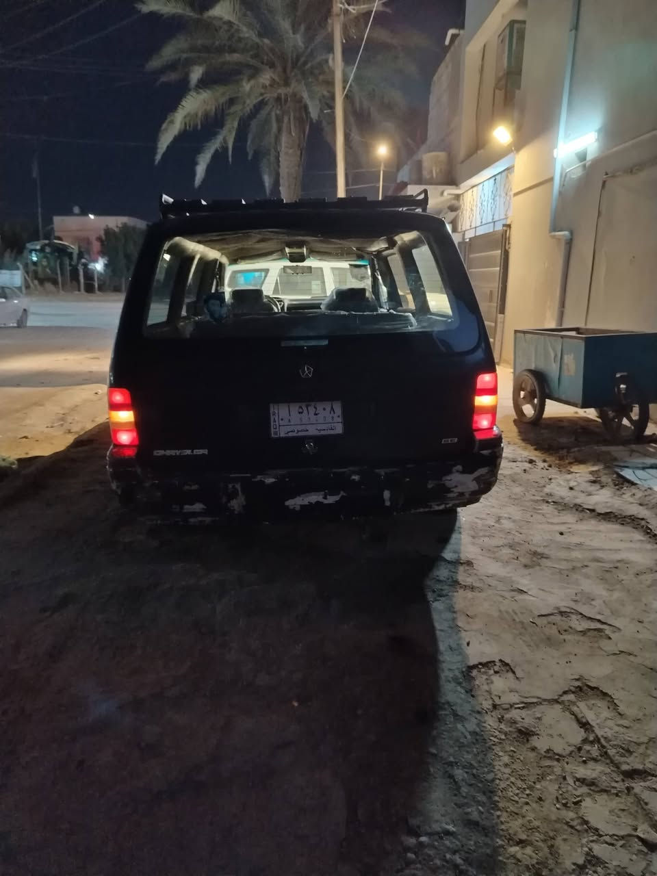 دوج كرايسلر موديل 1995محرك وكير كامري ابو جتف رقم القادسية سياره جاهزه عوزه بس مشط تخم تاير جديدحداده استنوني سوهته سعره ٢٨ بيه مجال ***********
