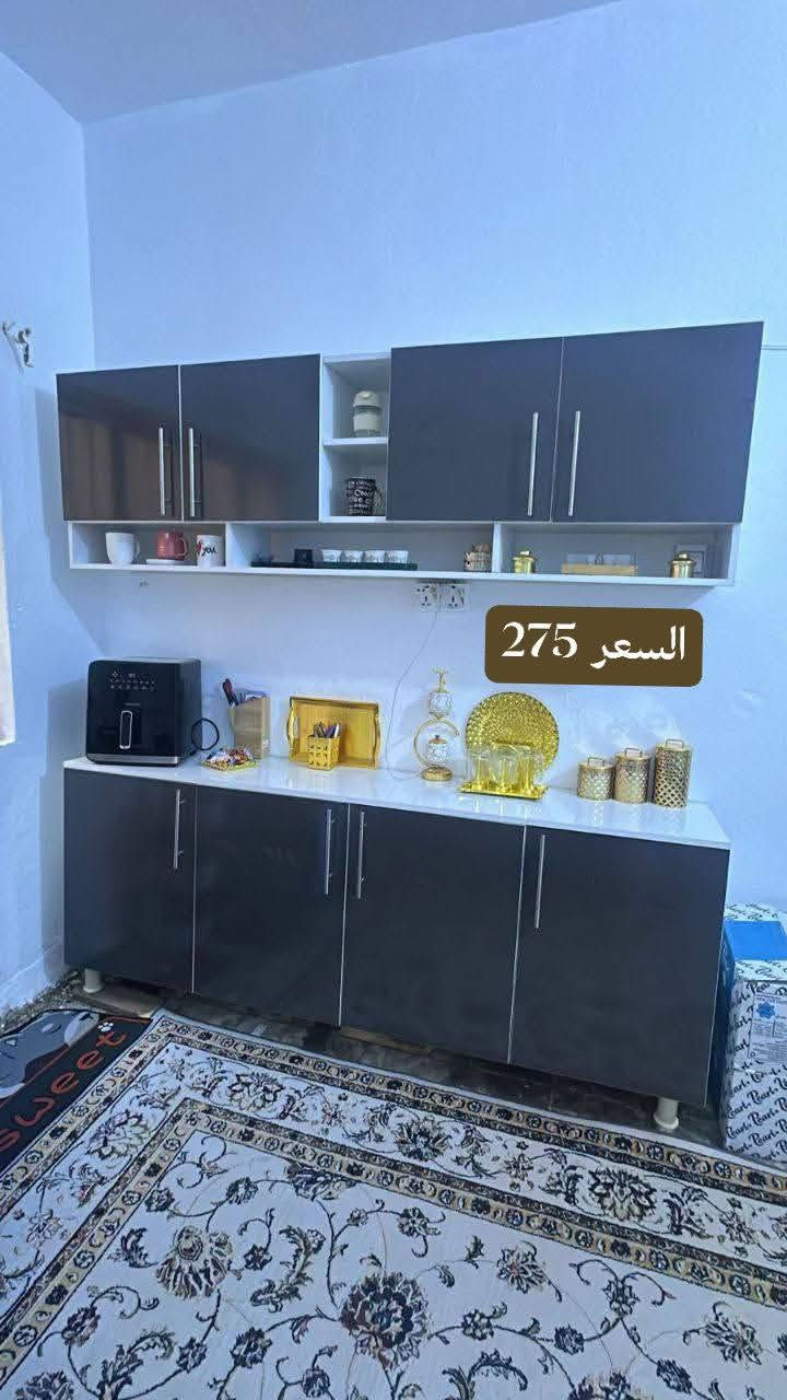 كاونتر خشب mdf مترين (ارضي + ملحق) 
مع سنك مرمر متر وعشرين السعر 275 الف💜💥.
شراي يجي خاص 🌷🌷✨


**إذا كنت صاحب هذا الإعلان وتريد حذفه لأي سبب، رجاءا أرسل رسالة إلى الدعم الفني**