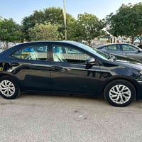 كورلا  Le 2017  السعر 133 ضرره فقط بونيد بدون دواخل  رادار شغال  گير م...