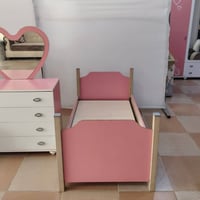 طقم أطفال • سرير 155×80 • دولاب 2م×135