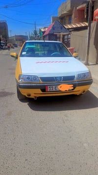 بيجو ٤٠٥ موديل ٢٠١٣ رقم نكليزي باسمي كامله مصفره هيه وغرمات باسمي تحوي...
