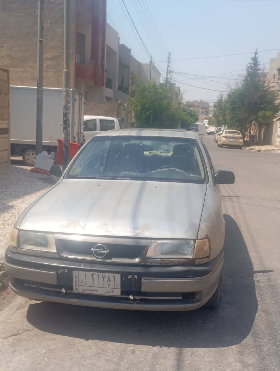 اوبل فكترة للبيع
موديل 93 لون سلفر رقم الانبار سنوية منتهية 
كير مكينة شرط مكينة1800
صاحبهة موجود تحويل ثاني يوم نضيفة بيهة خياس شوية من يم الجاملغ الورة صفحت السكن داخل نضيف سيارة نضيفة السعر25وبيهة مجال للطيبين للتواصل ***********واتساب
