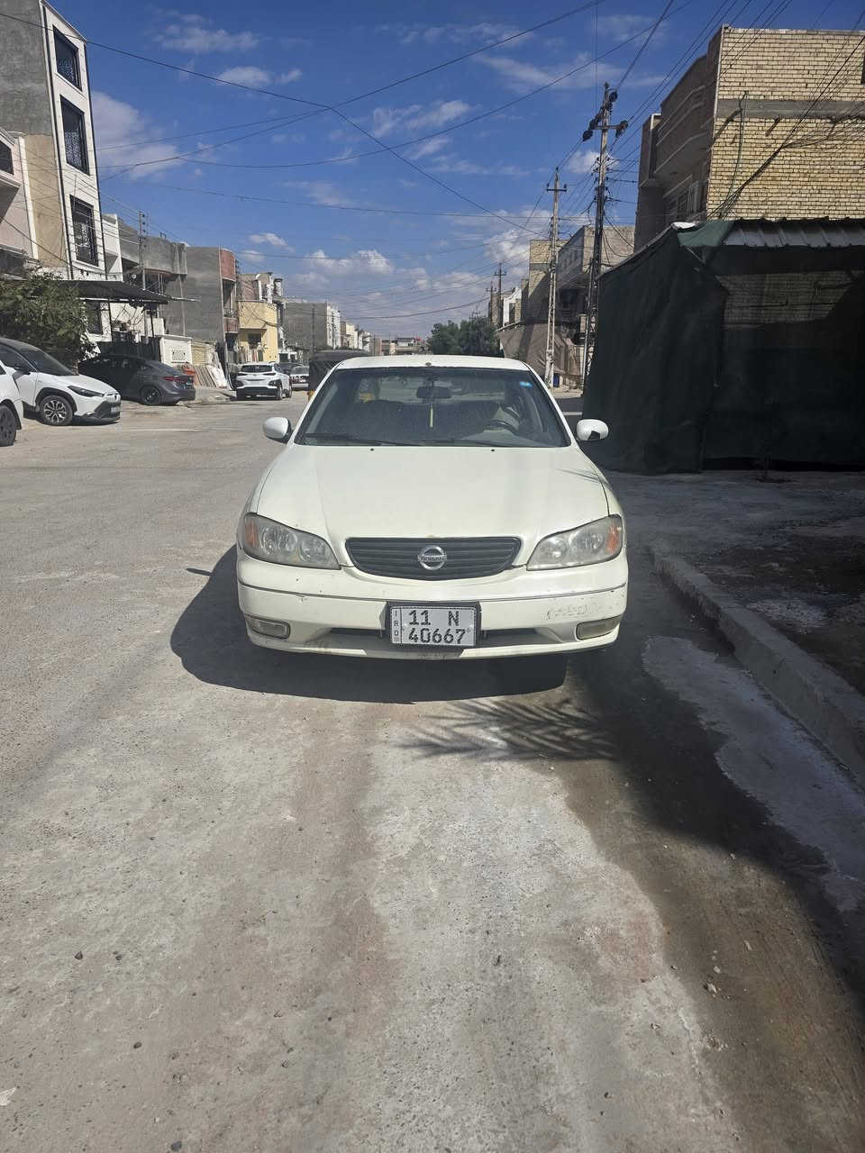 السلام عليكم..للبيع مكسيما موديل ٢٠٠٨ مرقم بغداد بأسمي ماشيه ١٤٩ الف سياره نظيفه تبريد كهربائيات بدون تچطيل ادامه كامله تخم تاير جديد تحويل مباشر السعر ٦٨ الاستفسار الاتصال ع رقم ***********
