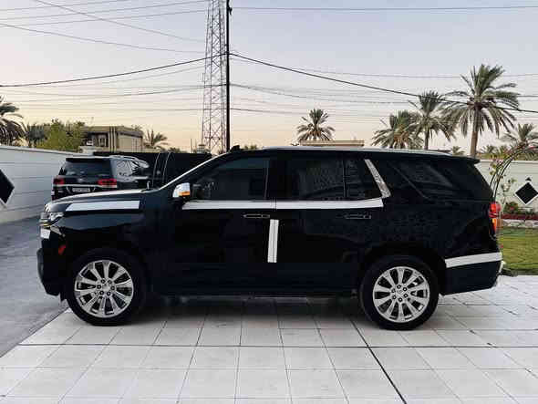 ﷽
🔥🔥بسعر مناااااااسب جدا🔥🔥
‏‎سلام عليكم 💛
 للبيع  او مرارس 🌹
تاهو 2023 برايمر اعلى فئه فول للاخير
شوفرليت تاهو برايمر  CHEVROLET TAHOE PREMIER 2023 
اللون: اسود BLACK
مكينة 8 سلندر
عداد المسافات: 59 الف كيلو متر
المواصفات: خليجي وكالة المنصور 
رقم بغداد باسمي فول مواصفات ١/١
بانوراما
جكات
كراسي جلد اصلي(عسلي)
كراسي اثنين كهرباء
كراسي هزاز(عند اقتراب السيارة من اي شي)
كراسي خزن(ميموري)
كراسي(تدفئة+تبريد)
كراسي تدليك
كراسي خلفية كهرباء
كراسي خلفية تدفئة
تبريد خلفي شاشة
شحن الهاتف لاسلكياً
رادار
تحديد مسار
كروس سرعة
داتا شو DATA SHOW
نظام AUTO START
هاندبريك دكمة AUTO HOLD
نظام DETECT OFF
نظام مانع انحدار
٦كامرات ٣٦٠ درجة
خمس بصمات
فول تحكم استيرن(جهتين امامي+جهتين خلفي)
استيرن كهرباء
استيرن تدفئة
شاشة عرض الاعطال
دوسة كهربائية
صندوك كهرباء (شفط)
دبل حساس (امامي+خلفي)
مانع تزحلق
فور ويل
شاشة امامية كبيرة اصلية عدعم ابل كار بلي واندرويد اوتو
شاشات خلفية اصلية
تشغيل عن بعد
دوسات كتابة CHEVROLET
اشارة بالمري
مري كهرباء(شفط)
#نقطة_عمياء
لايت عدسة زنون(عالي+ناصي)
لد أمامي خلفي 
وباقي مواصفات البرايمر معروفه
ملاحظه // السياره بيها ربع باب السايق صبغ رش بدون دواخل فقط باقي كفاله من جميع النواحي كامل بدون نقص خلاص والسونار موجود وشرط الفحص سياره جديده جداً 

🟩 السعر المطلوب  _ ( 535 $ )💸💸قفل                            
ماكو هيج سعر بهيج نظافة مستحيل 
لاستفسار الاتصال ع الارقام التالية 📲📲 
      
‏( *********** // ‭0781 578 1463‬ ) 

تحياتي لجميع 🌹 🌸 🙏🏻
الموقع 
‏https://maps.google.com/?q=32.753235,44.410568
