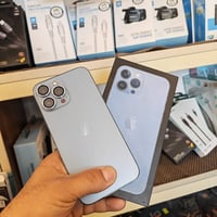 ايفون 13 برو ماكس بطاريه 95 امريكي مبدل كامرات اصليه لون بحري ذاكره 25...