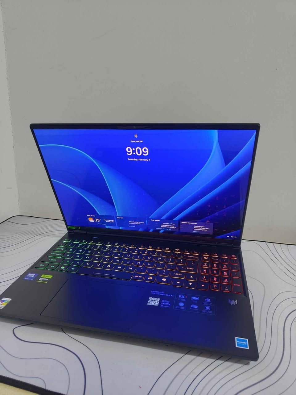 كوردی/عربی
ئێستا به‌رده‌سته‌ له‌ دیاری تێک✅
بۆ به‌ ده‌ست هێنانی لاپتۆپی نوێ و ده‌ستی دوو 💯
په‌یوه‌ندیمان پێوه‌ بكه‌ن 🥰
***********/WhatsApp 
0773 182 9000☎️
نرخی 2,750,000
___________________
 للحصول على لابتوب جديد ومستعمل 💯 
تواصل معنا 🥰
***********
***********
سعر: 2,750,000
------*--**************-*-*--*--****
Open box (new)

Acer Predator 16S AI OLED

Intel® Core™ Ultra 9 275HX CPU with integrated AI BoostNPU  UP TO 5.4😱

NVIDIA® GeForce RTX 5070 Ti GPU with 12 GB GDDR7 VRAM🤠

16″ OLED WQXGA (2560×1600) display, 240 Hz, NVIDIA G-SYNC🥲

32 GB DDR5(6400M/T) RAM 
 1 TB PCIe NVMe Gen 4 SSD storage

Wi-Fi 6E, Thunderbolt™ 4,
 DTS:X Ultra audio, RGB keyboard حلبجة, السليمانية
