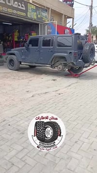 جيب رانكلر ⭐ شدينالها تايرات   ⭐ الزبون من محافظة بغداد نتشرف بيكم  ☎ ...