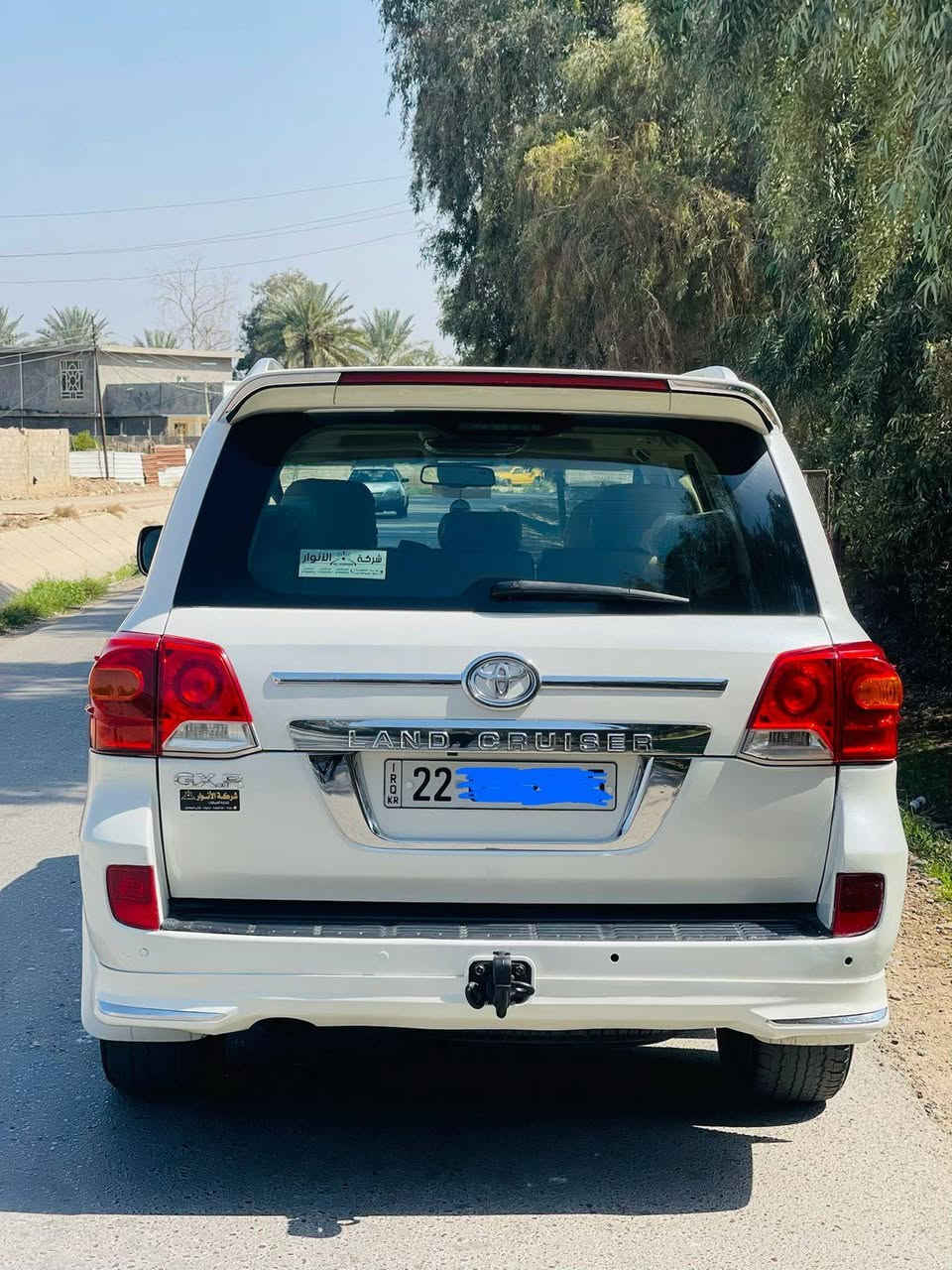 يالله السلام عليكم للبيع 

لاندكروزر 2010 بريم اصل مكفوله كفاله عامه

فتحه سقف

بصمه 
بصمه ابواب
ديفدي بل قماره
ثلاجه
تحكم ستيرن
3 قطع تبريد
اشاير مري
محرك 6 سلندر

كير ومحرك وصدر وتايرات وتبريد كله جاهز

ماشيه 180 الف 

السعر 290 مكفوله كفاله عامه

العنوان بغداد الصابيات قرب جسر الدوار مال مرور التاجي

***********
