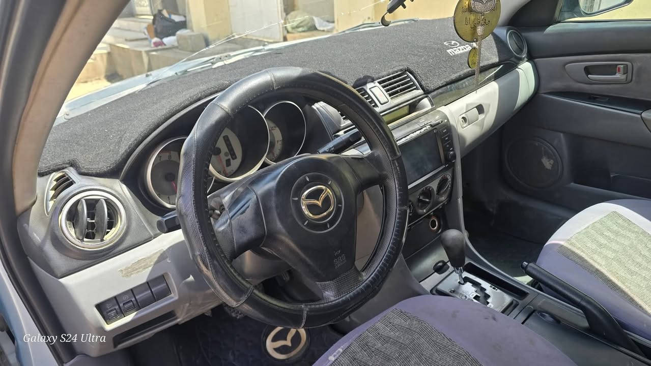مازدا 3 2008 خليجي
محرك ٤ سلندر 

المحرك بلادي وخير من الله لاتنقيص ولا تبخير  الكير مالتها خير من الله 

السيارة ترايها وين ميعجبك اقتصادية بالبانزين حتى حجر بيئة بيها  

شادلها شاشة وكامرة 

اللايت الناصي زنون 

سنوية بإسمي 

التبريد شغال راديتر خارجي جديد و كمبريسر مال كصة بستم.. الفريز  والبخاخ مبدل مال تفصيخ اصلي اخو الجديد  لان الجديد صيني موزين و راديتر التدفئة مبدل جديد 

السيارة بيها رشات صبغ من اخذتها الدعاميات مصبوغة 

السعر ٦٢ وبي مجال 

مكانها : صلاح الدين/ بلد 

للاتصال *********** / ***********
