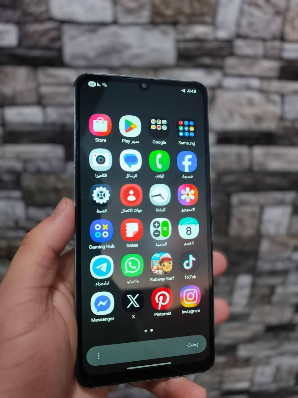السلام عليكم
Galaxy a06 
ذاكره 128 
بطاريه 5000 🔋
شاشه 90 هيرتز 
يدعم خمس سنوات تحديثات 
سعره 100 قفل 
مكاني حله شارع 60 
للاستفسار ***********

